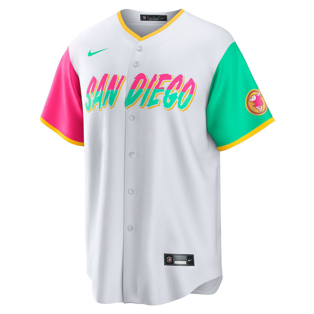 Men's San Diego Padres Blake Snell City Connect Replica Jersey - White
