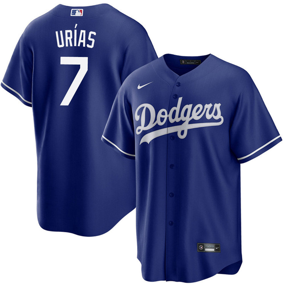 Men's Los Angeles Dodgers Julio Urias Cool Base Replica Alternate Jersey - Royal