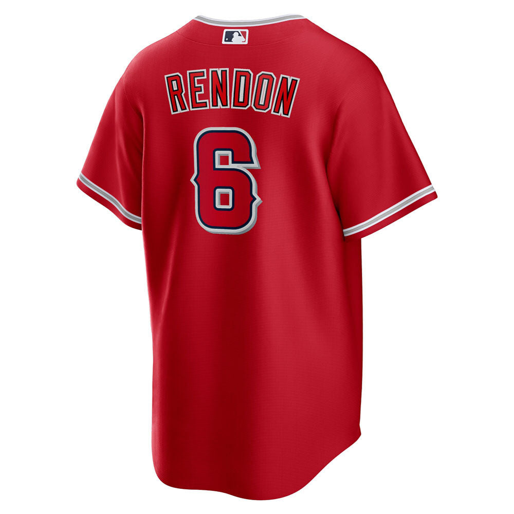 Men's Los Angeles Angels Anthony Rendon Alternate Player Name Jersey - Red